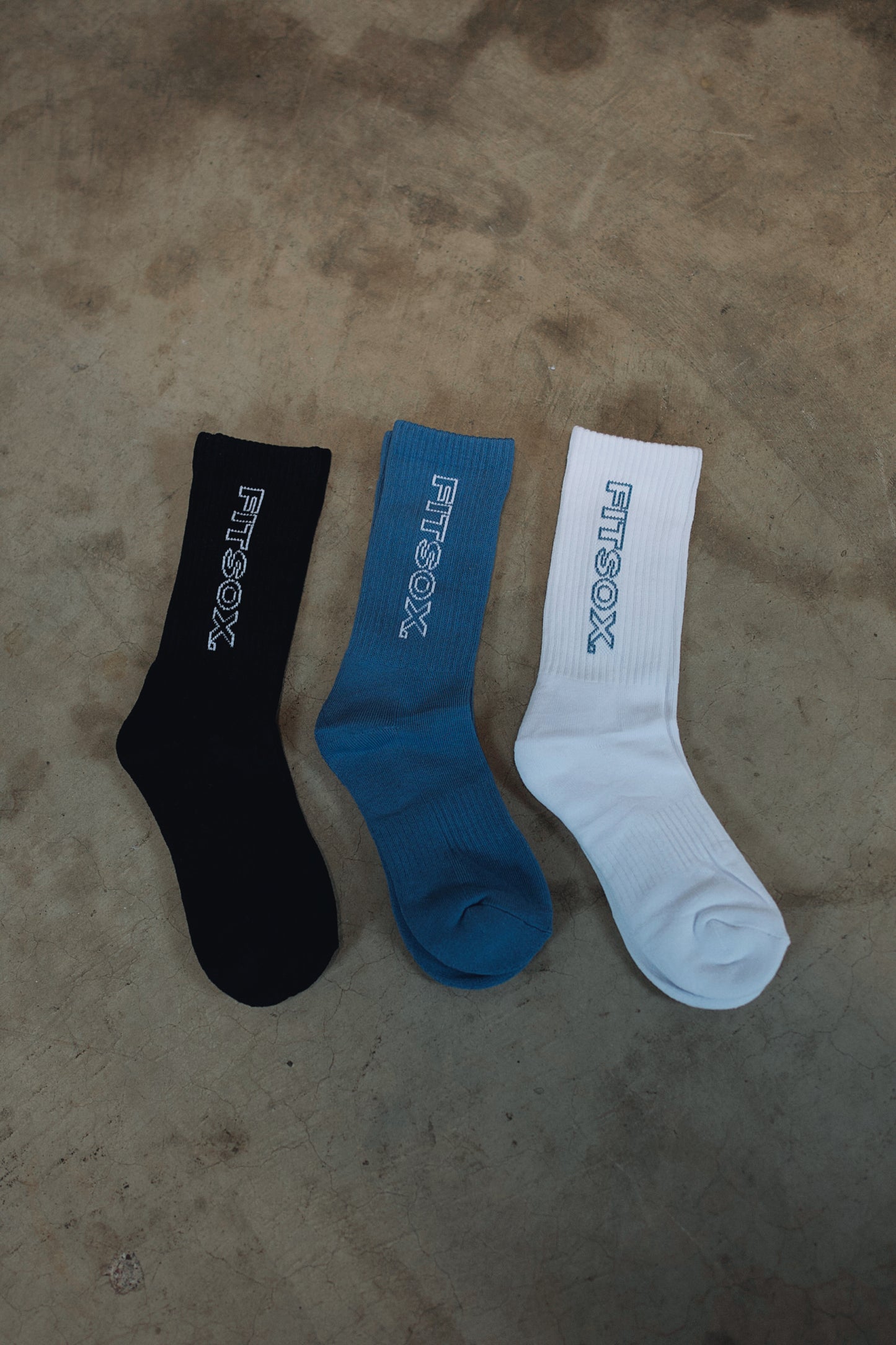Fitsox Crew Socks - 3 Pack