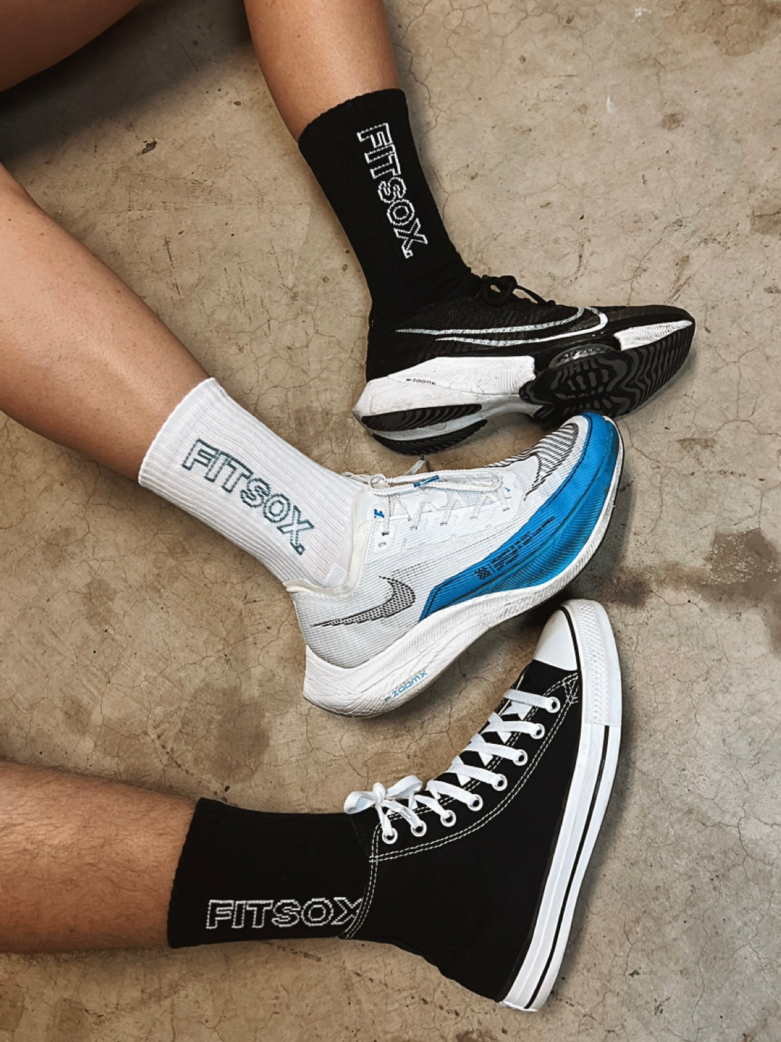 Fitsox Crew Socks - 3 Pack