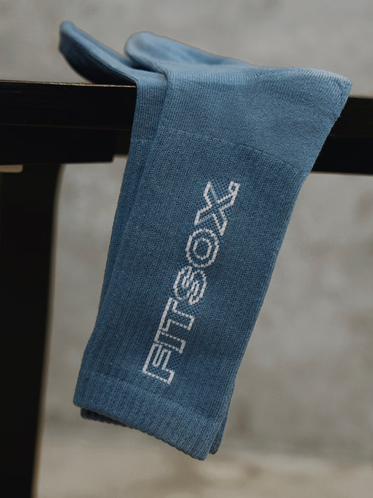 Fitsox Crew Socks - Blue