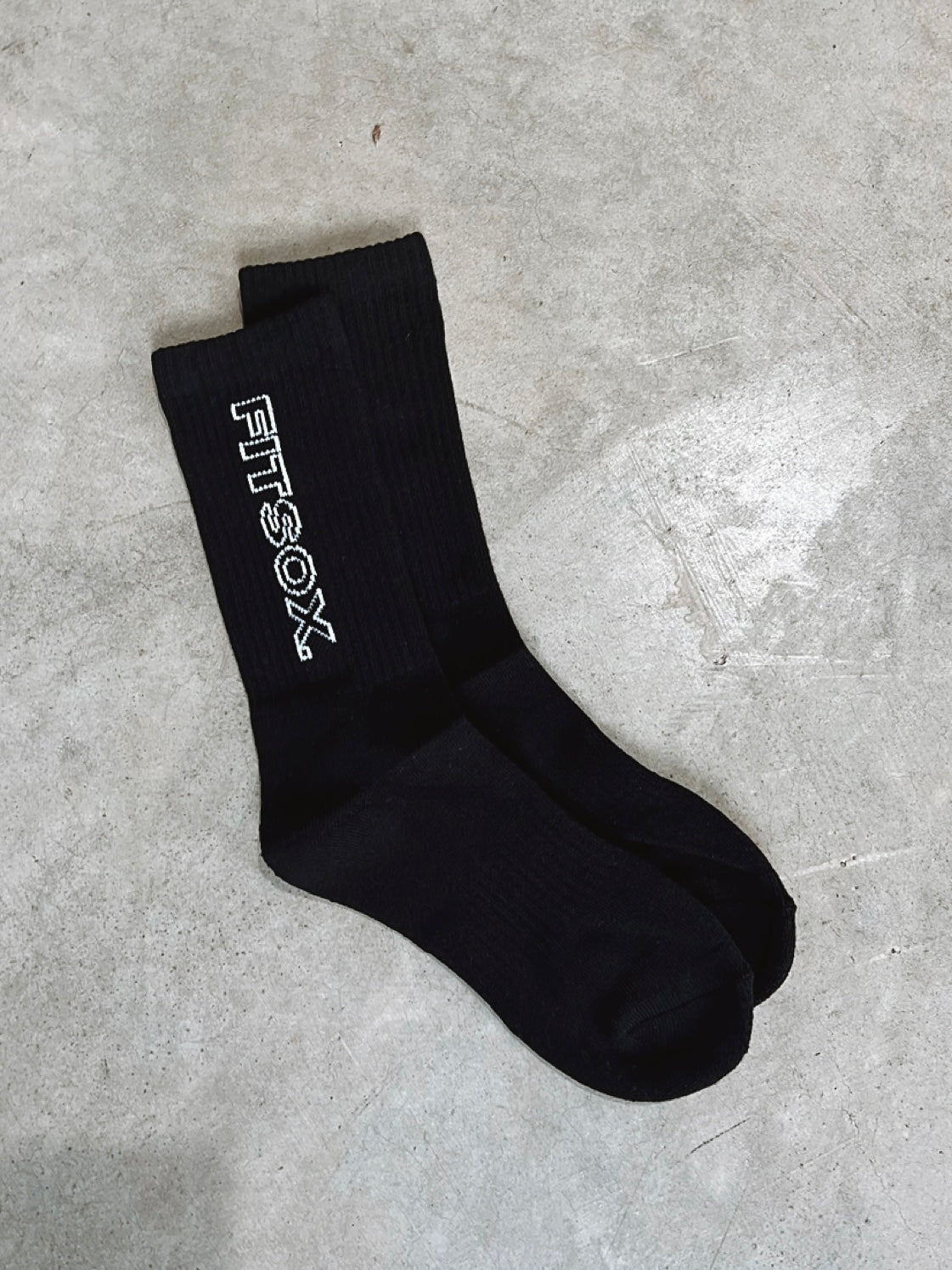 Fitsox Crew Socks - Black