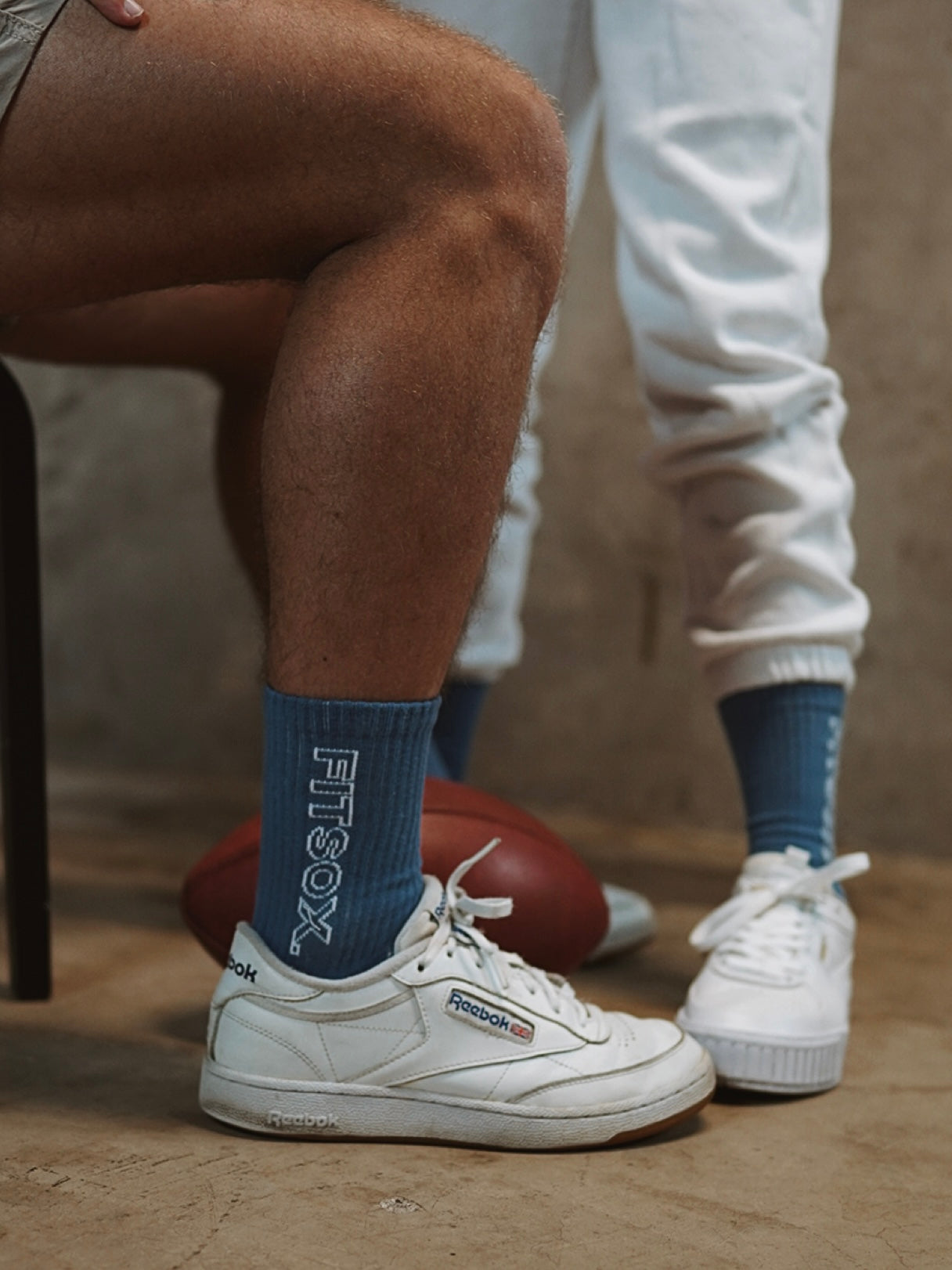 Fitsox Crew Socks - Blue